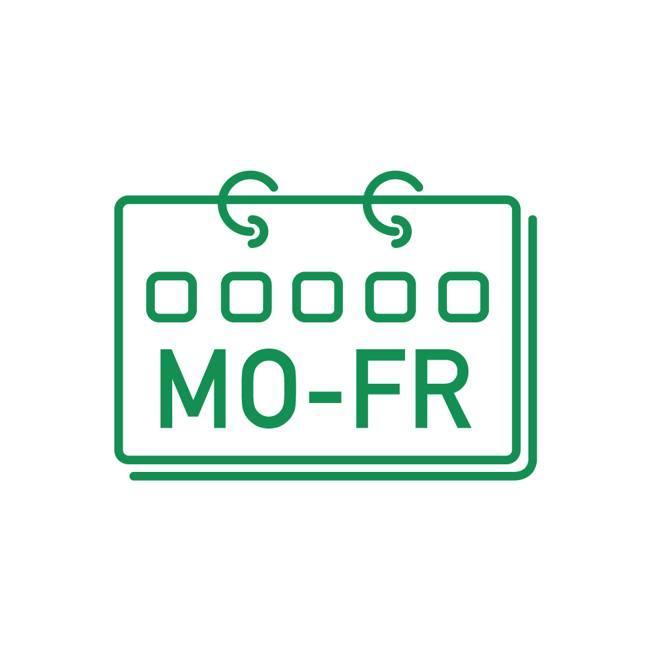 Icon &Ouml;ffnungszeiten Mo-Fr